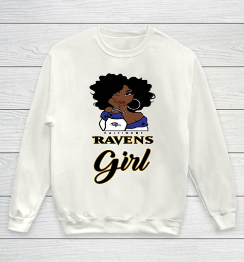 Baltimore Ravens Girl NFL Youth Sweatshirt 2