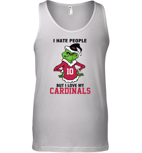 I Hate People But I Love My Cardinals Arizona Cardinals NFL Teams Tank Top