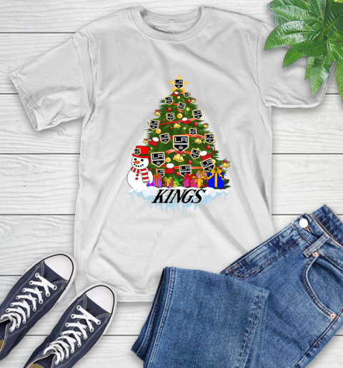 Los Angeles Kings Merry Christmas NHL Hockey Sports T-Shirt