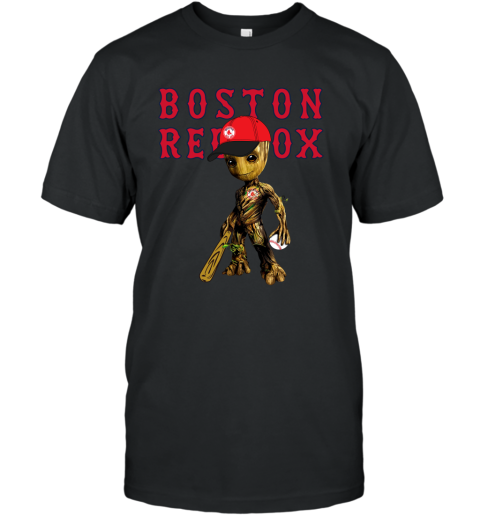 MLB Boston Red Sox Groot Guardians Of The Galaxy Baseball Hoodie