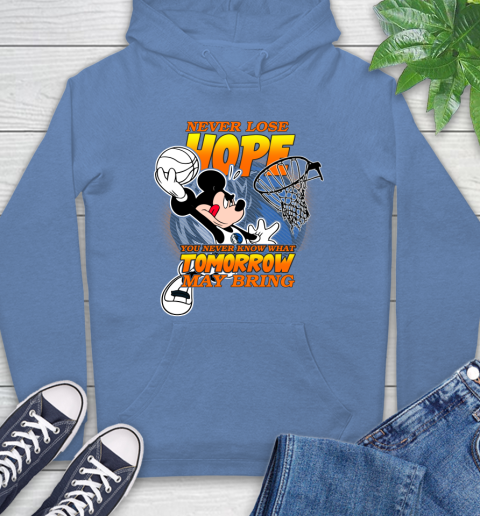 Dallas Mavericks NBA Basketball Mickey Disney Never Lose Hope Hoodie 11