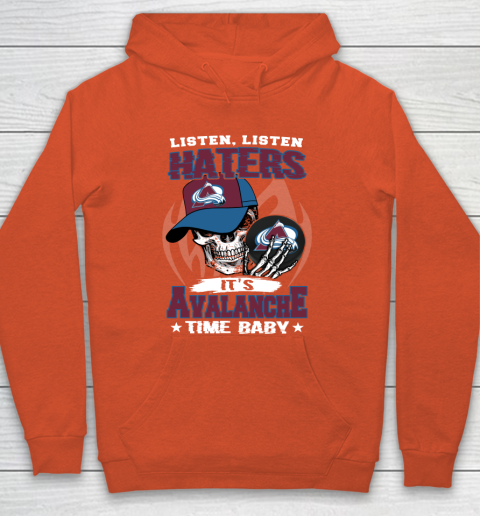 Listen Haters It is BLACKHAWKS Time Baby NHL Hoodie 3