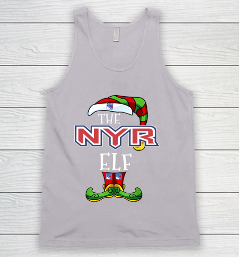 New York Rangers Christmas ELF Funny NHL Tank Top 3