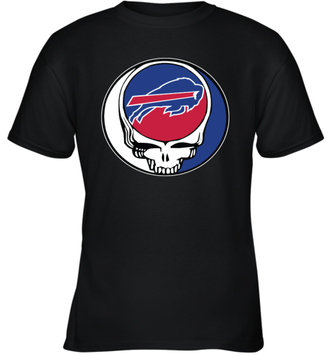 Buffalo Bills Grateful Dead Steal Your Face Football Nfl Shirts Kids T-Shirt