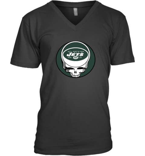 New York Jets x Grateful Dead V-Neck T-Shirt