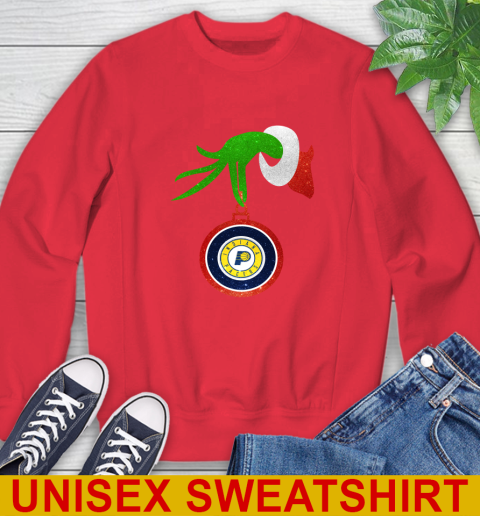 Indiana Pacers Grinch Merry Christmas NBA Basketball Sweatshirt 10