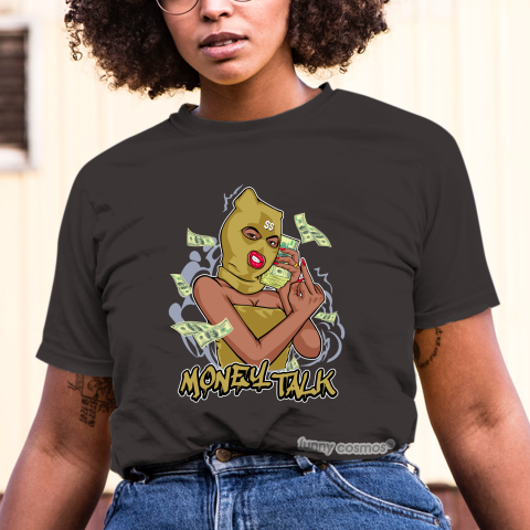 Jordan 5 Olympic Matching Sneaker Tshirt For Woman For Girl Money Talk Hipster Hip Hop Yellow White Jordan Shirt