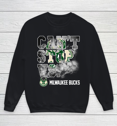 NBA Milwaukee Bucks Basketball Can't Stop Vs Youth Sweatshirt