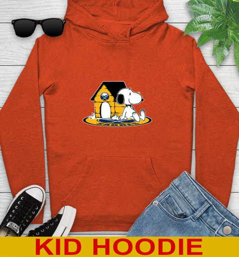 NHL Hockey Buffalo Sabres Snoopy The Peanuts Movie Shirt Youth Hoodie 5
