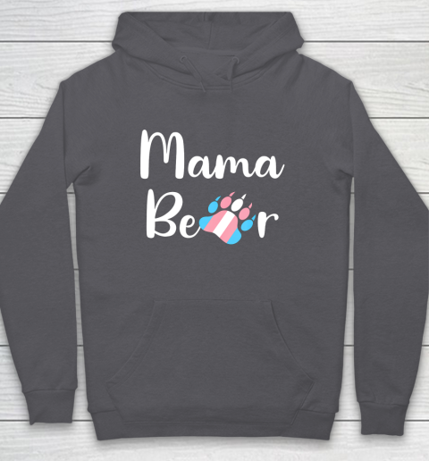 Mama Bear Transgender Mom T Shirt Trans Pride Gift Hoodie 4