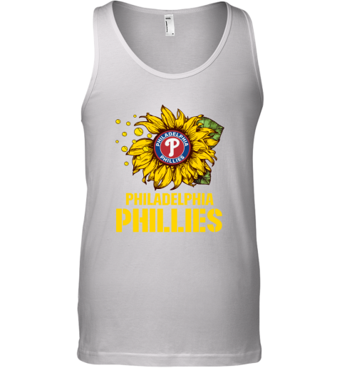 Philadelphia Phillies Sunflower MLB Baseball Tank Top