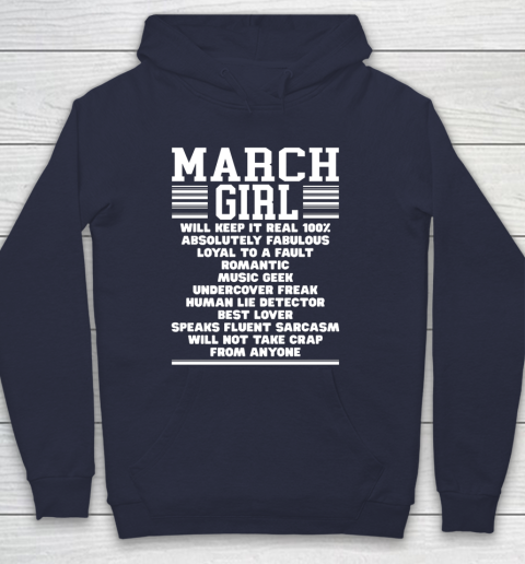 March girl hoodie hotsell