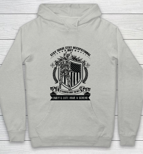 Veteran Shirt Stay Suave Stay Occupational Independence Day Youth Hoodie