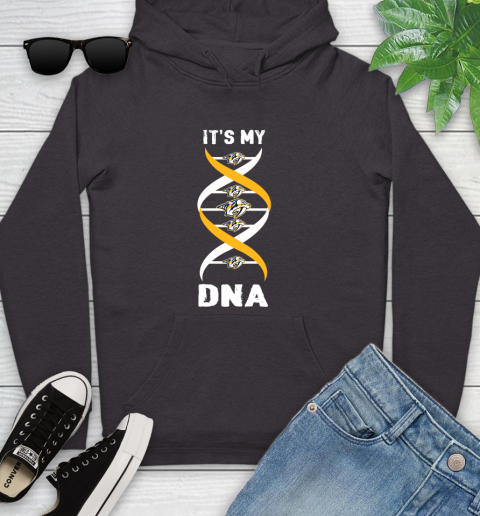 Nashville Predators NHL Hockey It's My DNA Sports Youth Hoodie 8