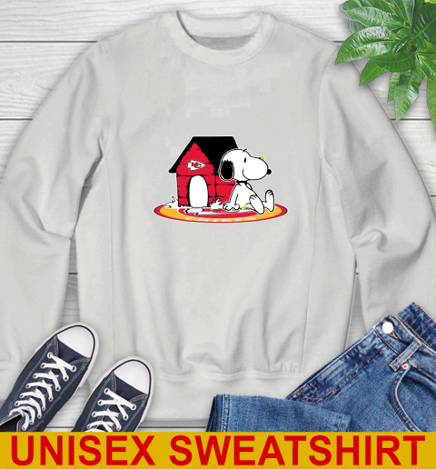 NFL Football Kansas City Chiefs Snoopy The Peanuts Movie Shirt Sweatshirt 5