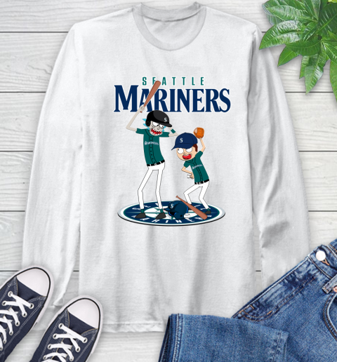 MLB Seattle Mariners Rick And Morty Baseball 58