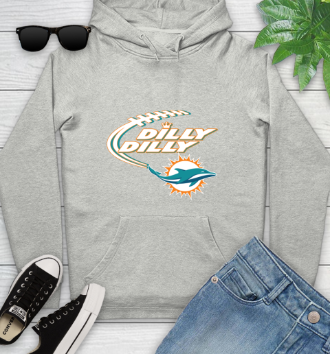 NFL Miami Dolphins Dilly Dilly Football Sports Youth Hoodie