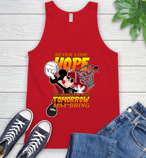 Brooklyn Nets NBA Basketball Mickey Disney Never Lose Hope Tank Top 5