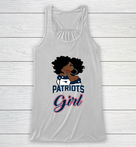 New England Patriots Girl NFL Racerback Tank 2