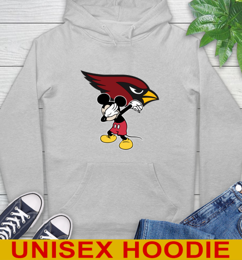 Arizona Cardinals NFL Football Dabbing Mickey Disney Sports Hoodie 6