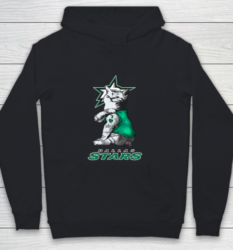 NHL My Cat Loves Dallas Stars Hockey Youth Hoodie