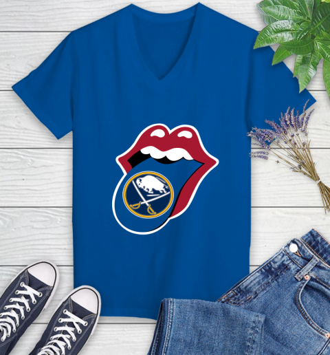 Buffalo Sabres NHL Hockey Lips I Root For My Team Adoring Fan 86