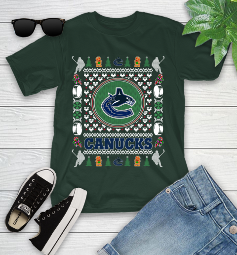 Vancouver Canucks Merry Christmas NHL Hockey Loyal Fan Ugly Shirt 104