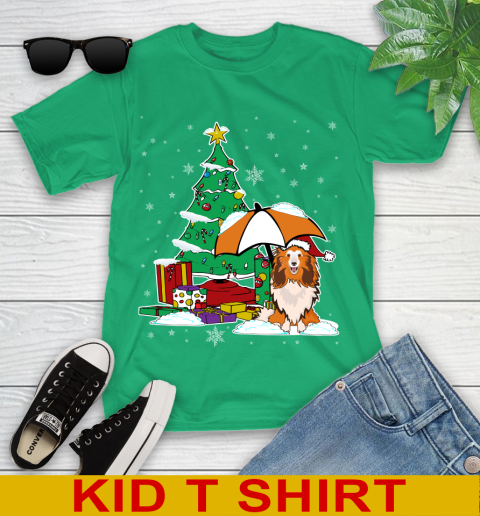 Sheltie Christmas Dog Lovers Shirts 244