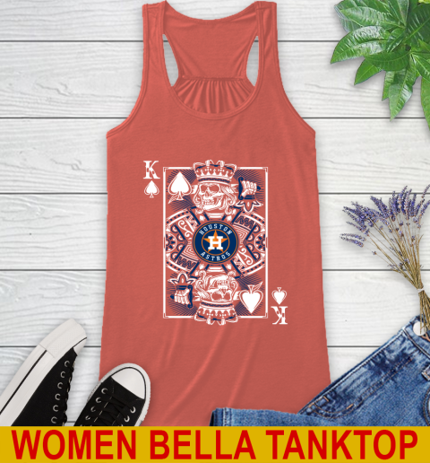 Houston Astros MLB Baseball The King Of Spades Death Cards Shirt Racerback Tank 3