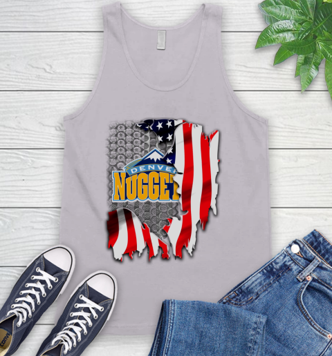 Denver Nuggets NBA Basketball American Flag Tank Top 3