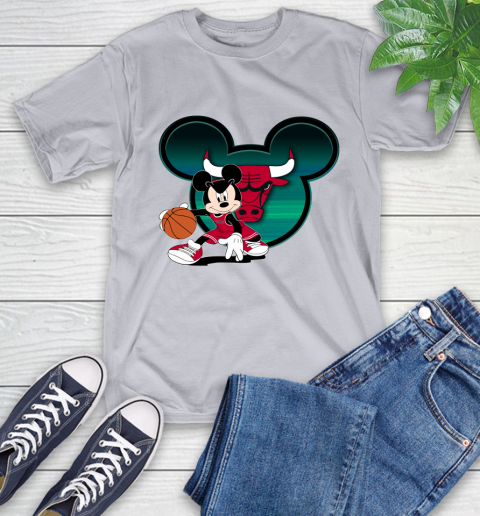 NBA Chicago Bulls Mickey Mouse Disney Basketball T-Shirt 6