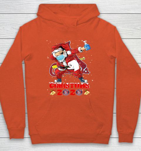 St.Louis Cardinals Funny Santa Claus Dabbing Christmas 2020 MLB Hoodie 3