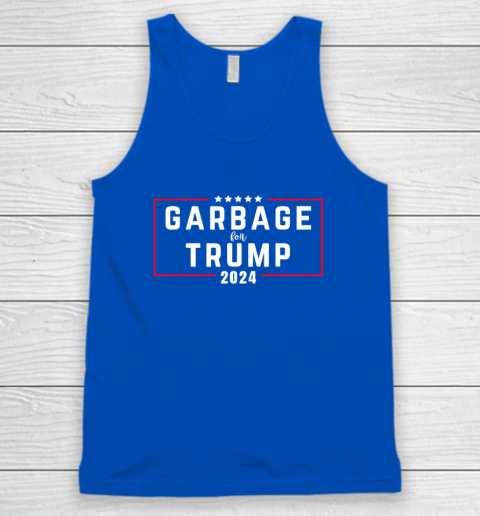 Garbage For Trump 2024 Tank Top 3