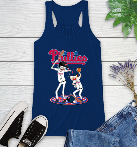 MLB Philadelphia Phillies Rick And Morty Baseball 45