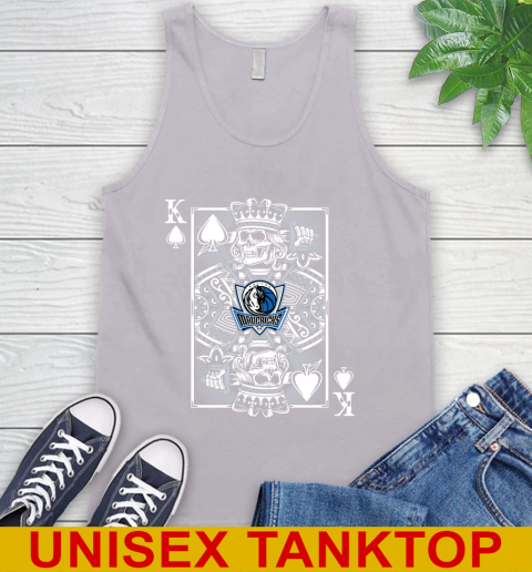 Dallas Mavericks NBA Basketball The King Of Spades Death Cards Shirt Tank Top 3