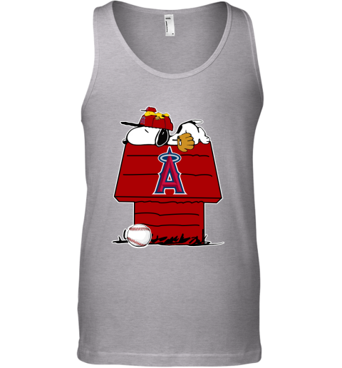 Los Angeles Angels Baseball Flag 3/4 Red Sleeve Raglan Unisex L