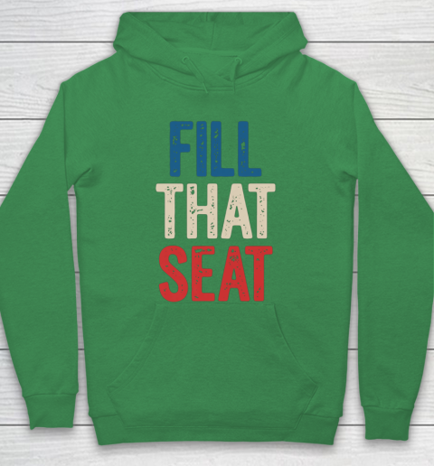 Fill That Seat Vintage North Carolina NC Fill The Seat Retro Hoodie 5