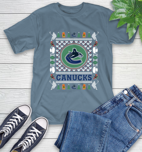 Vancouver Canucks Merry Christmas NHL Hockey Loyal Fan Ugly Shirt 8