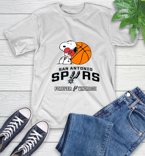 NBA The Peanuts Movie Snoopy Forever Win Or Lose Basketball San Antonio Spurs_000