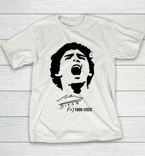Maradona Signature 1960  2020 Rest In Peace Youth T-Shirt