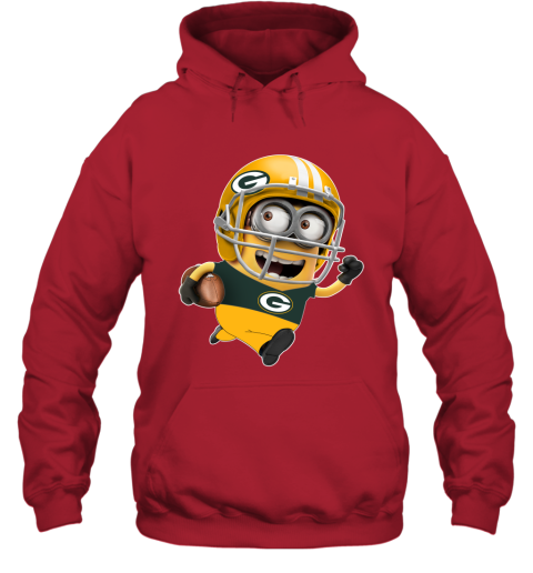 NFL Green Bay Packers Minions Disney Football Sports V-Neck T-Shirt