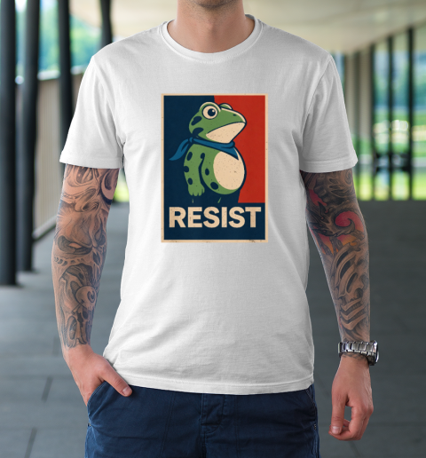 Portland Frog Protest “RESIST” Shirt T-Shirt