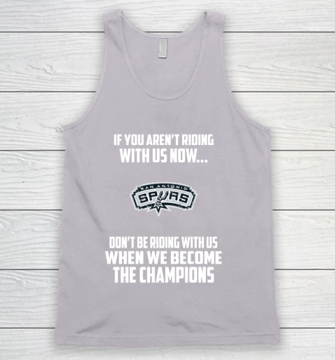 NBA San Antonio Spurs Basketball We Become The Champions Tank Top 3