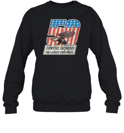 Lynyrd Skynyrd The Legacy Continues 50 Flying Eagle Tour 2024 Sweatshirt