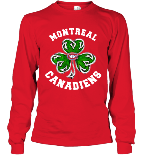 NHL Montreal Canadiens Three Leaf St Patrick's Day Sports Rookbrand