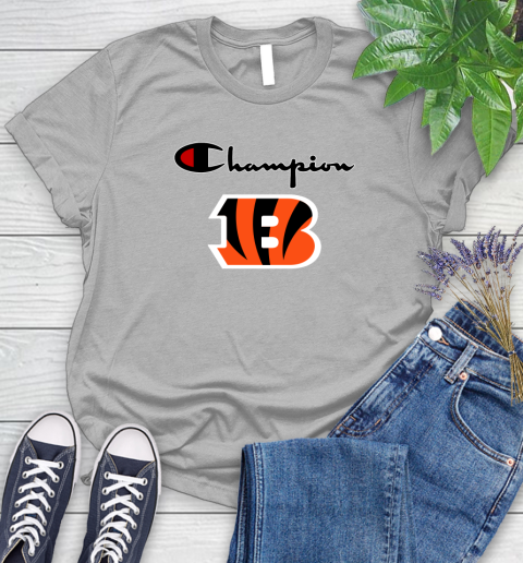 NFL Football Cincinnati Bengals Champion Shirt Women's T-Shirt 3
