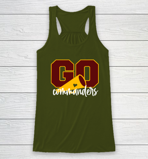 Go Cheer Commanders Racerback Tank 2