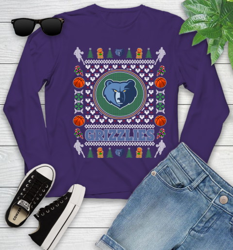 Memphis Grizzlies Merry Christmas NBA Basketball Loyal Fan Ugly Shirt 127