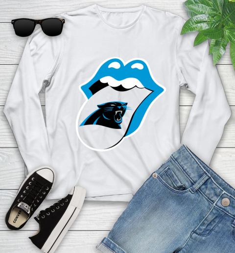 Carolina Panthers NFL Football Lips I Root For My Team Adoring Fan 125