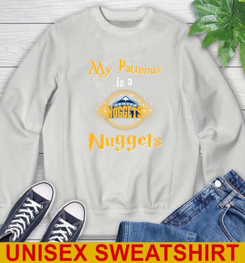 NBA Basketball Harry Potter My Patronus Is A Denver Nuggets Sweatshirt 5